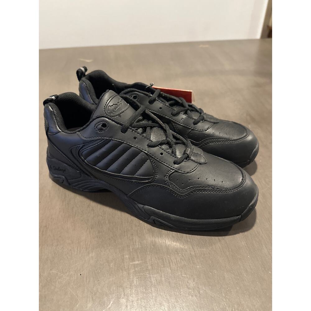 Macgregor Non-Slip Leather Work Shoes, Wide Width, New With Tags Size 11W Mens